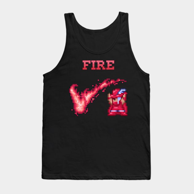 R Mage FIRE Tank Top by Kari Likelikes